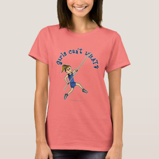 Pole Vault - blå (lätt) T-shirt