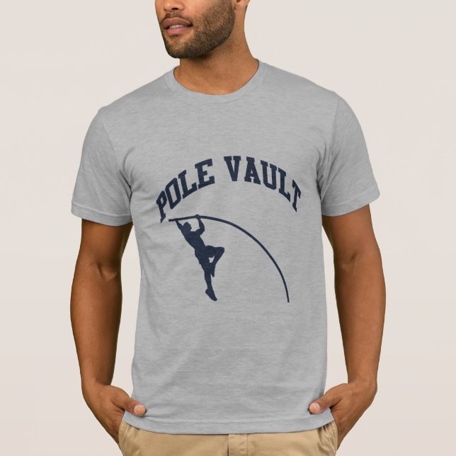 Pole Vault T Shirt (Framsida)