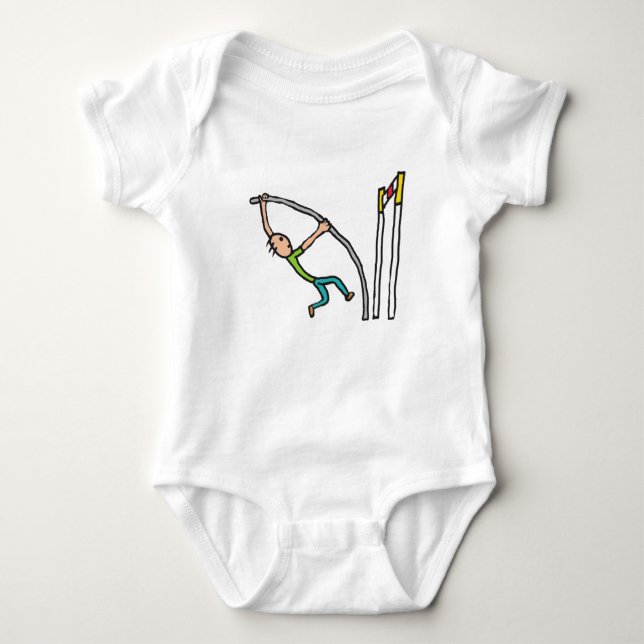 Pole Vault T Shirt (Framsida)