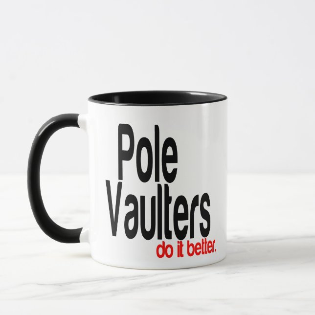 Pole Vaulters gör det bättre Mugg (Vänster)