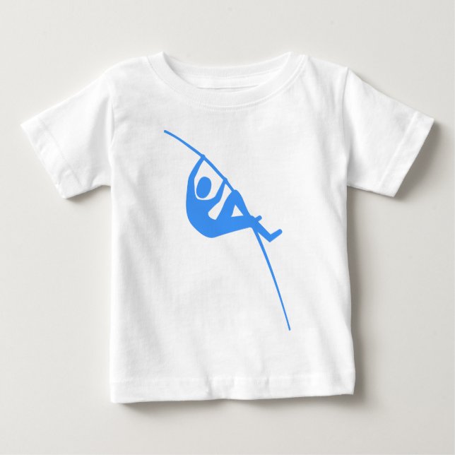 Pole Vaulting - Baby blue T Shirt (Framsida)