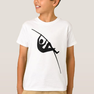Pole Vaulting - Black T Shirt
