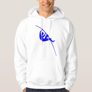 Pole Vaulting - Blue Sweatshirt Med Luva