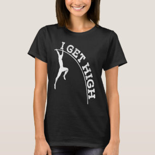 Pole Vaulting Funny Pole Vault Track och Fält Pol T Shirt