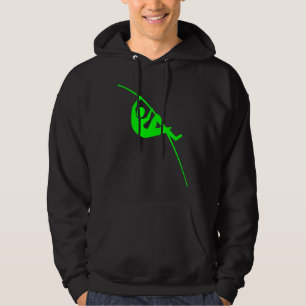 Pole Vaulting - Grönt Sweatshirt