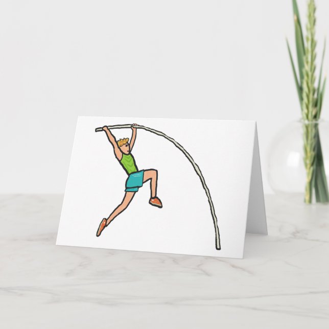 Pole Vaulting Kort (Framsida)