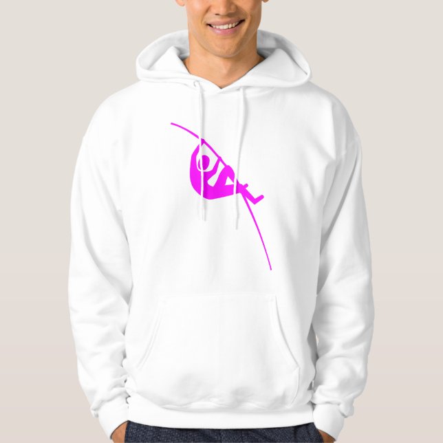 Pole Vaulting - Magenta Sweatshirt (Framsida)