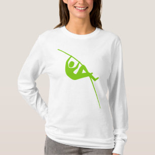 Pole Vaulting - Martian Grönt Tee