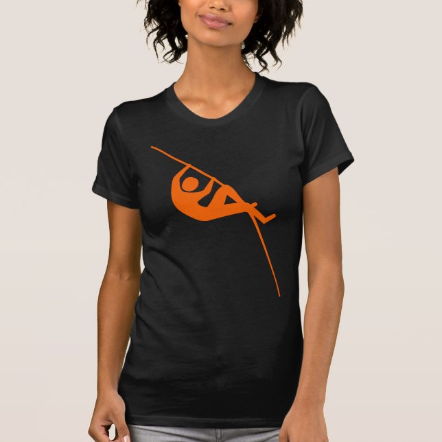 Pole Vaulting - Orange T-shirt (Framsida)