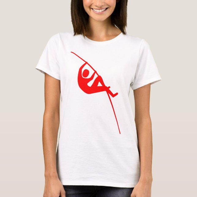 Pole Vaulting - Red T Shirt (Framsida)