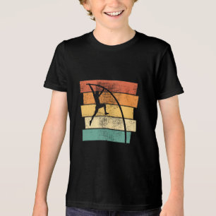 Pole Vaulting Retro T Shirt