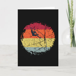 Pole Vaulting Vintage Kort