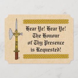 Poleaxe of Edward IV-inbjudan