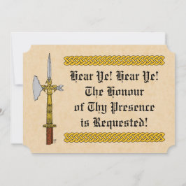 Poleaxe of Edward IV-inbjudan