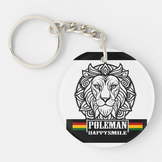 Poleman BUATTA nyckel lycklig (Framsidan)