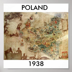POLEN 1938 POSTER