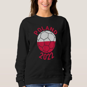 Polen 2022 Fotboll Supporter Mästerskap Fotboll T Shirt