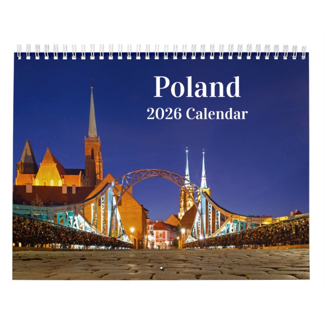 Polen 2026 Fotokalender Kalender (Omslag)