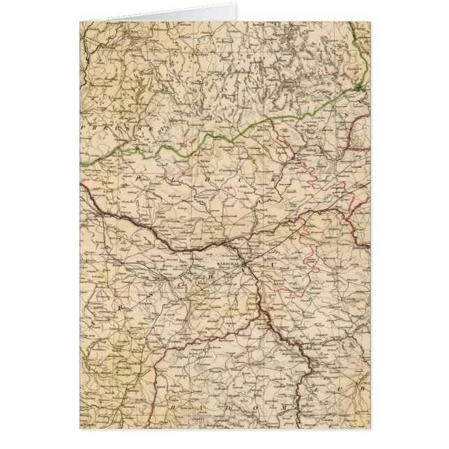 Polen 2 hälsningskort (Framsidan)