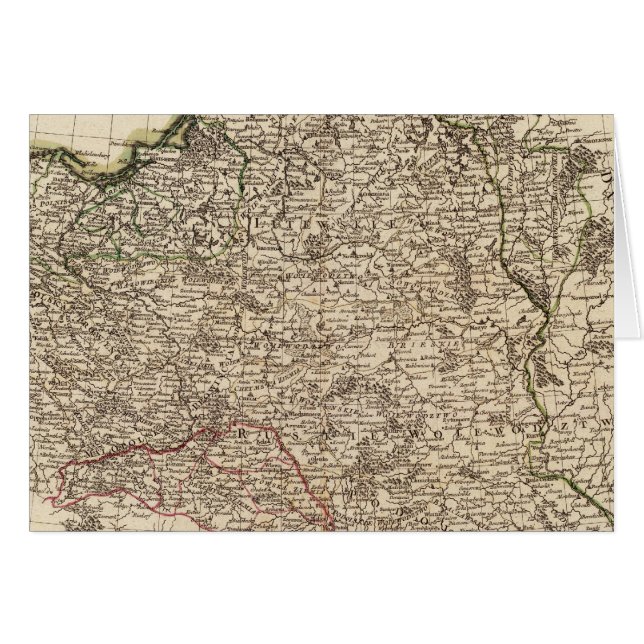 Polen 5 hälsningskort (Framsidan Horizontal)