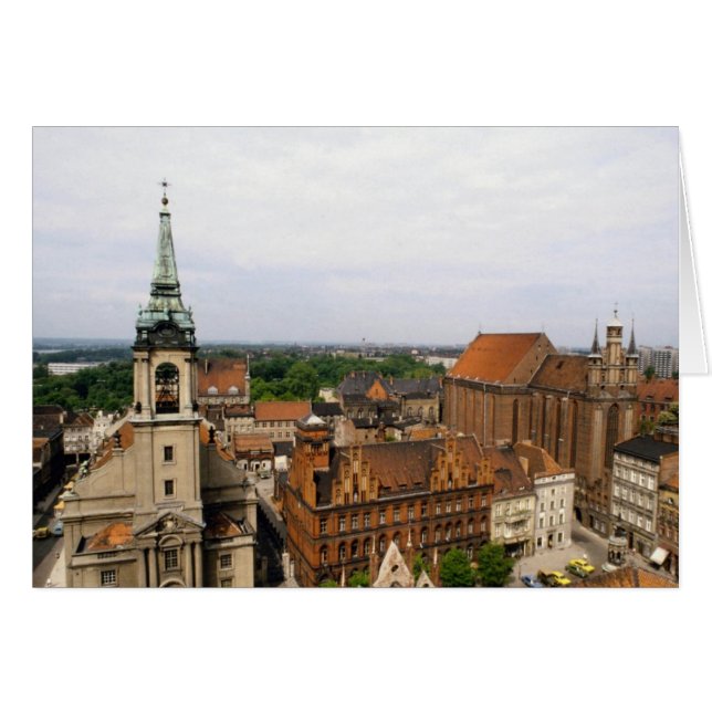 Polen 90 kortkärlek hälsningskort (Framsidan Horizontal)