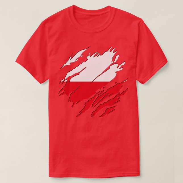 Polen alltid t shirt (Design framsida)