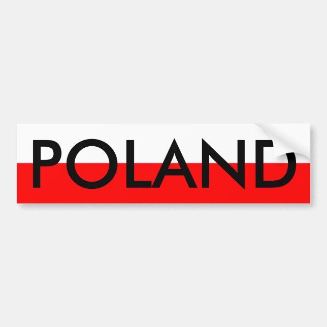 Polen Bildekal (Framsidan)
