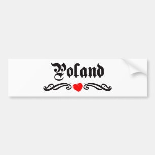 Polen Bildekal