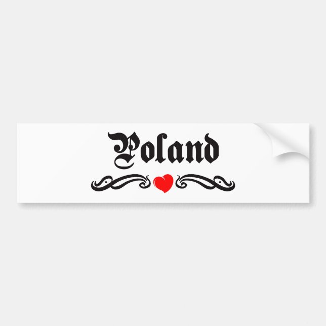 Polen Bildekal (Framsidan)