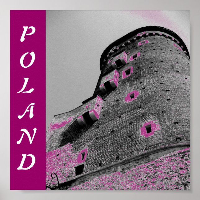 Polen Castle Poster (Framsidan)