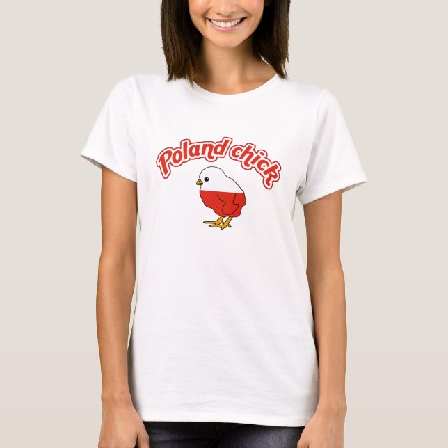 Polen chick tee shirt (Framsida)