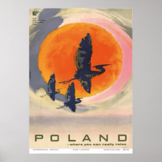 Polen: där du kan slappna av i Verkligen, 1965 Poster