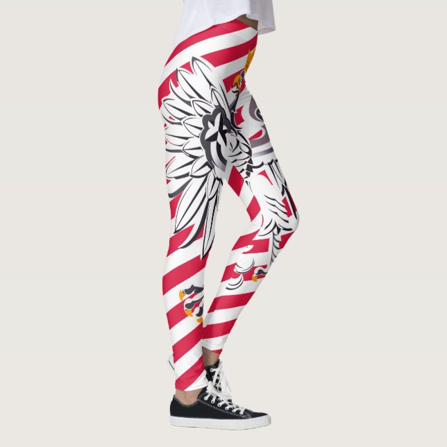 Polen & Eagle, polska resor med mode/sport Leggings (Höger)
