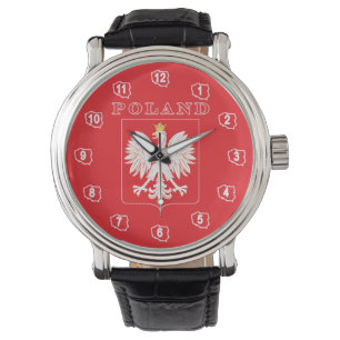 Polen Eagle Red Shield Armbandsur