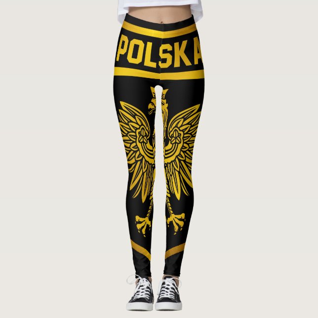 Polen Emblem Leggings (Framsida)
