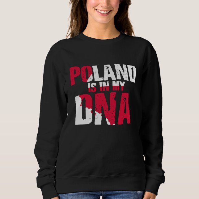 Polen finns i mitt dna  1 t shirt (Framsida)
