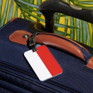 Polen flagga bagagebricka