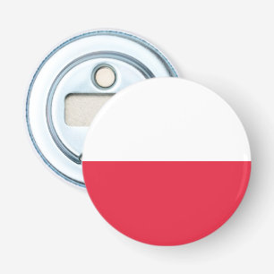 Polen Flagga Emblem Flasköppnare