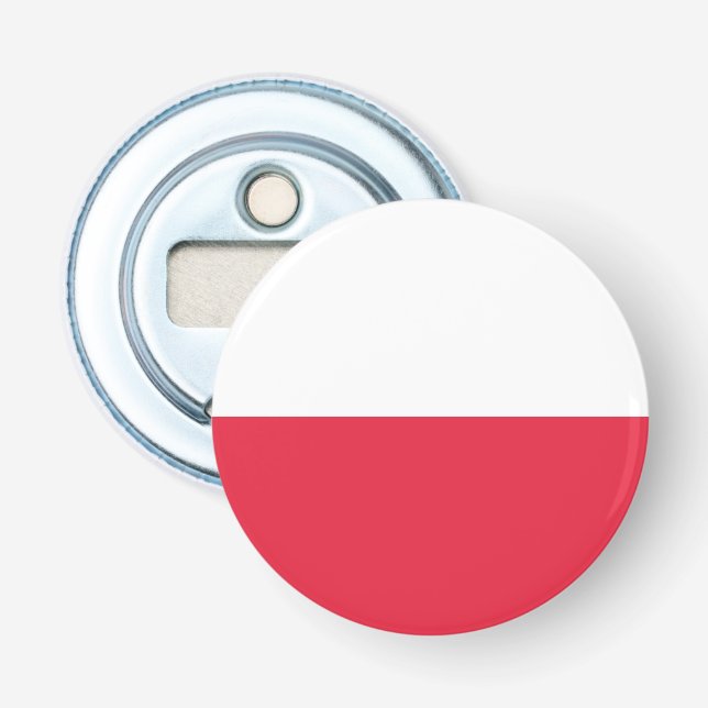 Polen Flagga Emblem Flasköppnare (Framsidan)