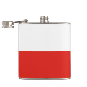 Polen flagga fickplunta