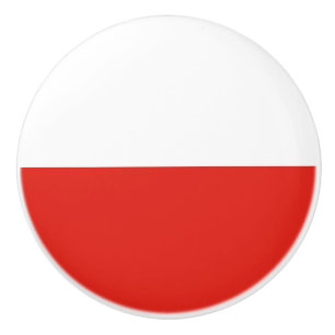 Polen flagga knopp