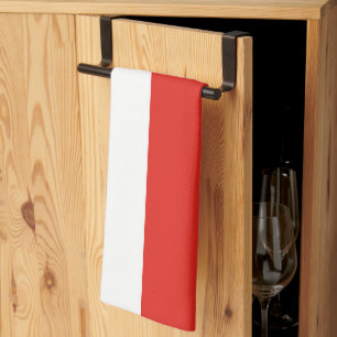 Polen flagga kökshandduk