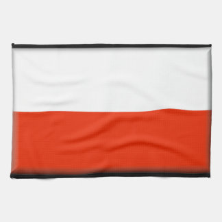 Polen flagga kökshandduk