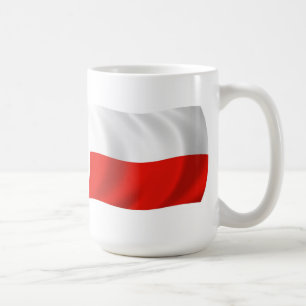 Polen Flagga Kopp