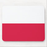 Polen Flagga Musmatta<br><div class="desc">Polens patriotiska flagga.</div>