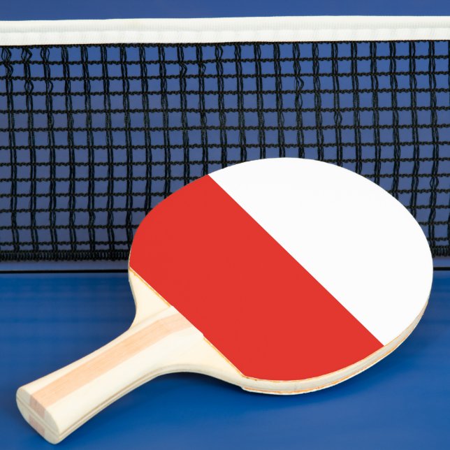 Polen flagga pingisracket (Insitu)