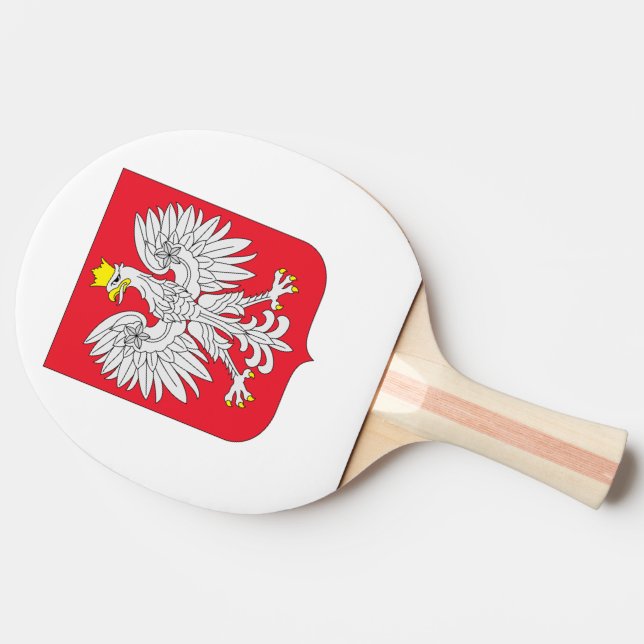Polen flagga pingisracket (Sidan)