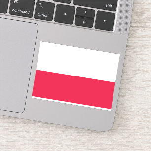 Polen Flagga polska patrioter Klistermärken