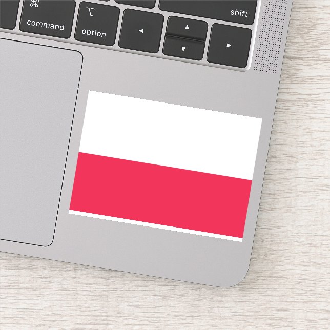 Polen Flagga polska patrioter Klistermärken (Detalj)