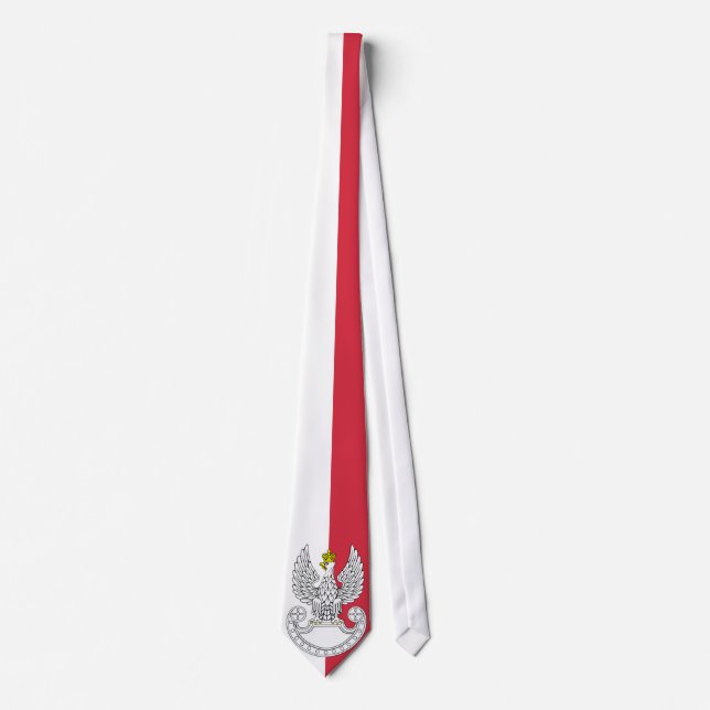 Polen flagga slips (Framsida)